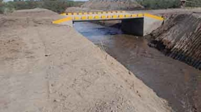 Concluyeron un puente y un vado en la cuenca integrada Tegua-Chazón