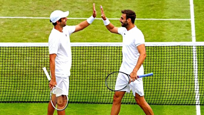 Zeballos, finalista en dobles