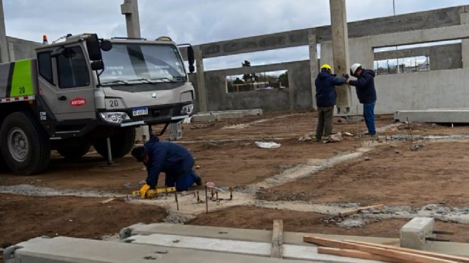 Nuevo secundario politécnico: “En 10 días la estructura estará completamente montada”