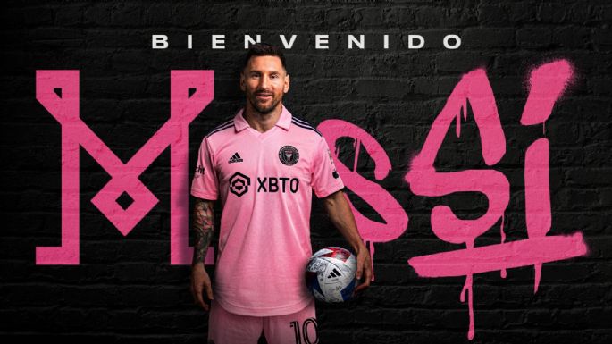 La primera foto de Messi con la camiseta del Inter Miami