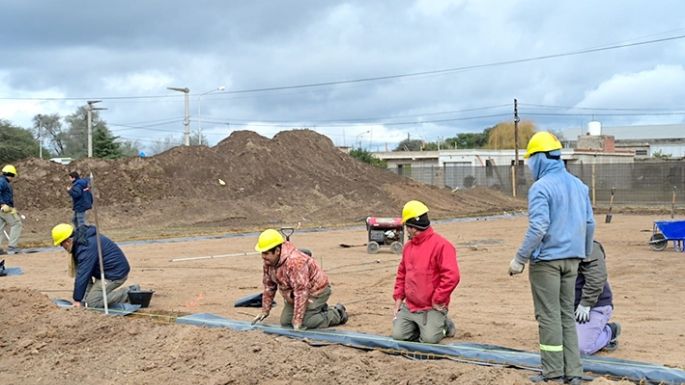 Gill afirmó que en unos 10 días estará montada la estructura