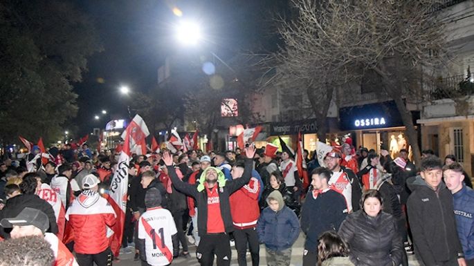 La banda tocó en la Plaza