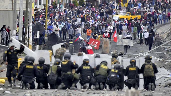 Reanudan las protestas contra Boluarte