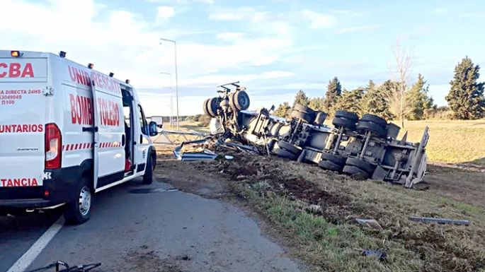 Despiste y colisión fatal en la autopista