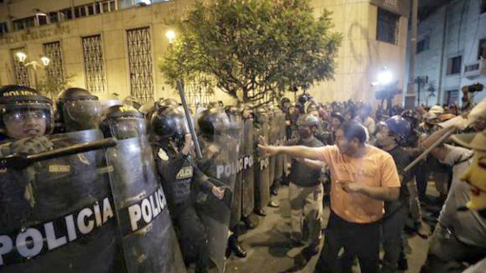 Tensión por jornada de protestas