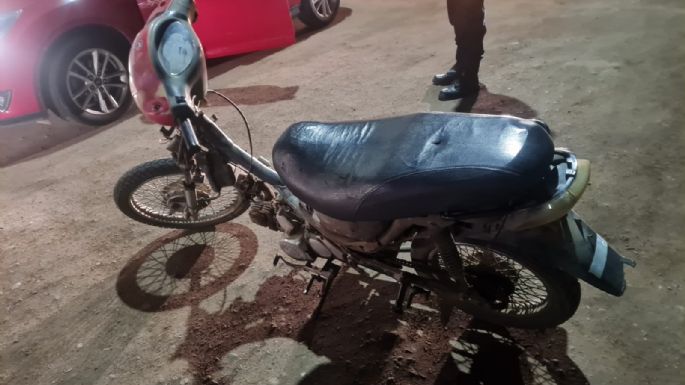 Recuperaron una motocicleta robada