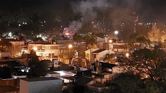 [Último momento] Se produjo un incendio en una parrilla local