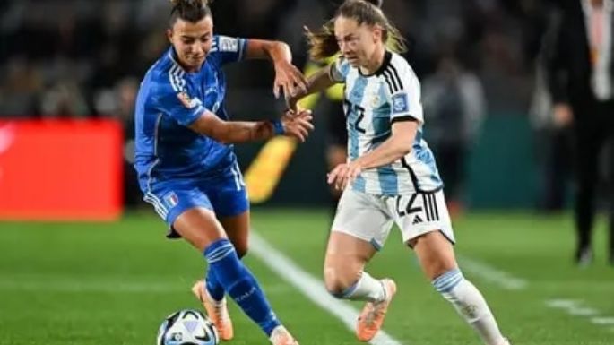 Argentina perdió 1 a 0 ante Italia en el debut del Mundial Femenino de Fútbol