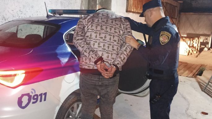 Conducía una moto con la numeración del chasis y el motor limados