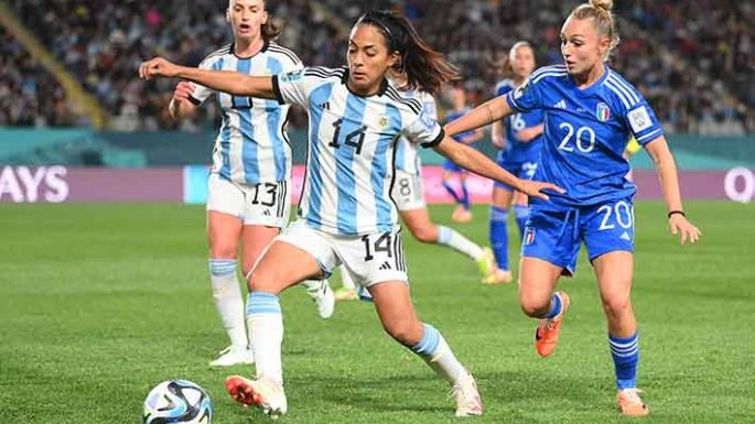 Argentina cayó 1 a 0  en su debut mundialista ante Italia