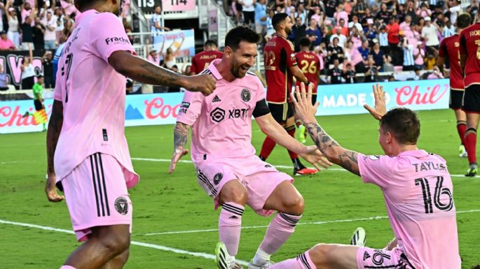 Messi anotó un doblete para generar más sonrisas en el Inter Miami