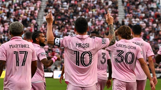 Con dos goles de Messi, Inter Miami le ganó 4 a 0 a Atlanta
