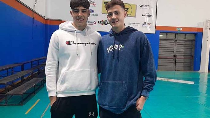 Astegiano y Giraudo, antes del Mundial