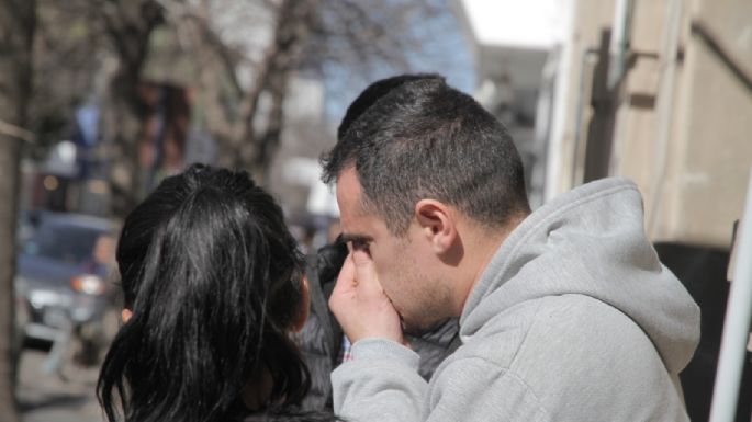 Fuerte cruce entre la familia Messa y la de Fernández afuera de Tribunales