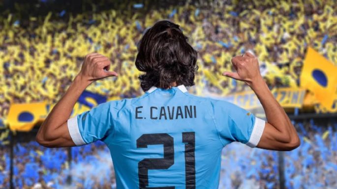 Cavani será jugador de Boca y se espera que el lunes pueda firmar su contrato
