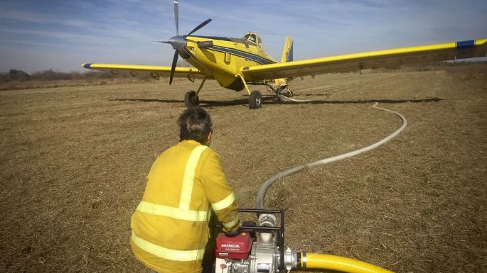 Alerta de posibles incendios por aumento de temperatura y fuertes vientos