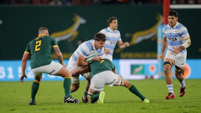 Los Pumas perdieron ajustadamente ante el campeón del mundo, Sudáfrica