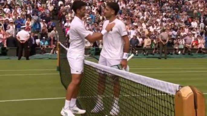 Al final, Cachín no pudo con Djokovic y perdió en 3 sets