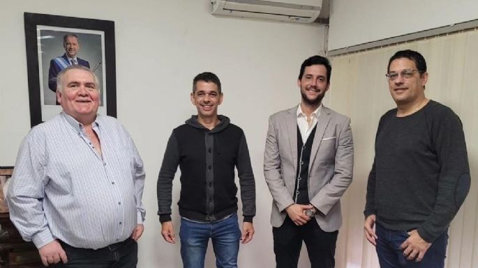 Natalio Graglia se reunió con el intendente electo Ignacio Tagni