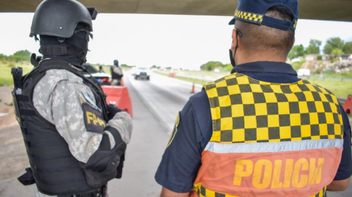 Intentó darse a la fuga y fue detenido con drogas sobre ruta 9