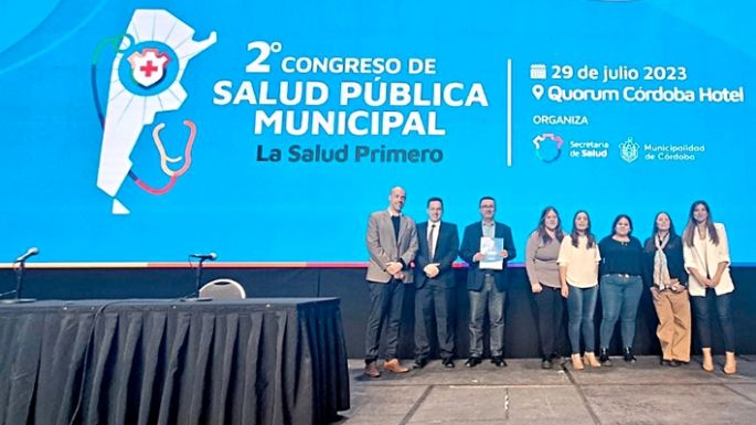 Premiaron al equipo de salud de  la ciudad por una investigación