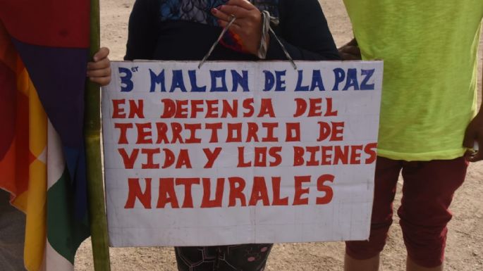 El Tercer Malón por la Paz pasó por Villa María