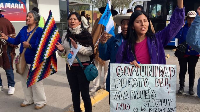 El Tercer Malón por la Paz pasó por Villa María