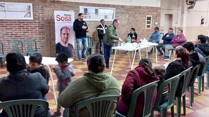 Sosa presentó sus propuestas en el barrio Las Playas
