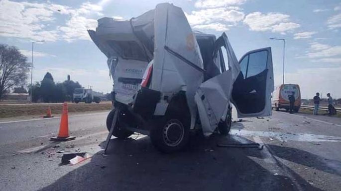 Impresionante accidente en la circunvalación de Córdoba