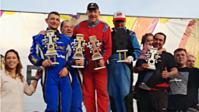 Triunfos locales en rally y en pista