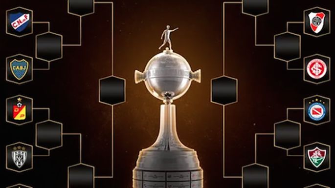Boca - Nacional de Uruguay y River - Inter de Brasil, en octavos