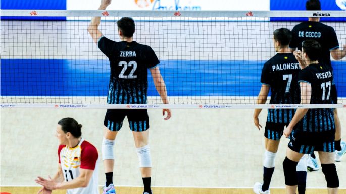 Argentina clasificó por primera vez a la Final 8 de la Liga de las Naciones de Vóleibol