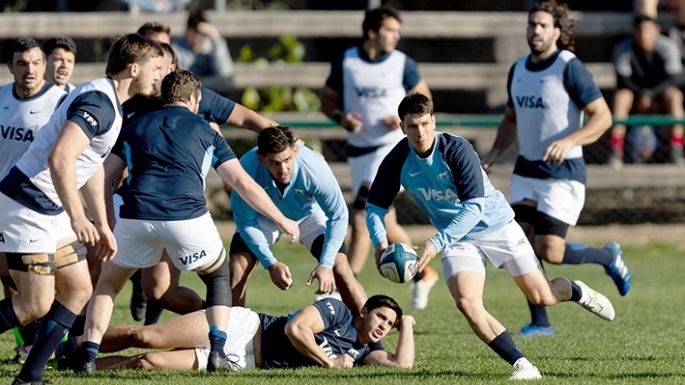 Los Pumas se muestran en Mendoza