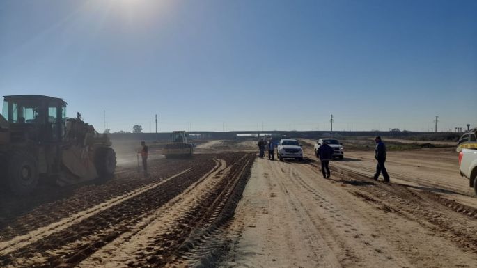 Supervisores de Vialidad recorrieron la obra de Circunvalación