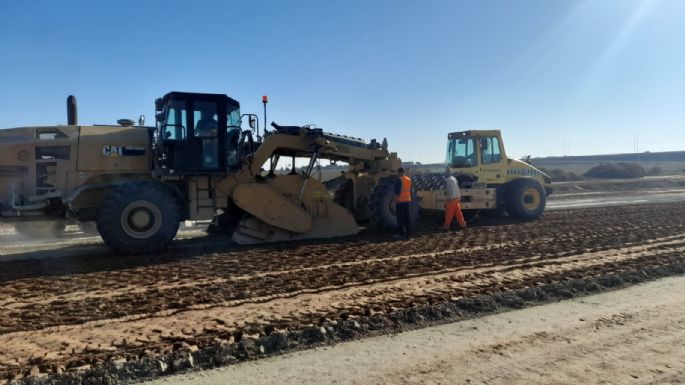 Supervisores de Vialidad recorrieron la obra de Circunvalación