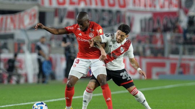 Inter le gana a River 1 a 0 al cabo del primer tiempo