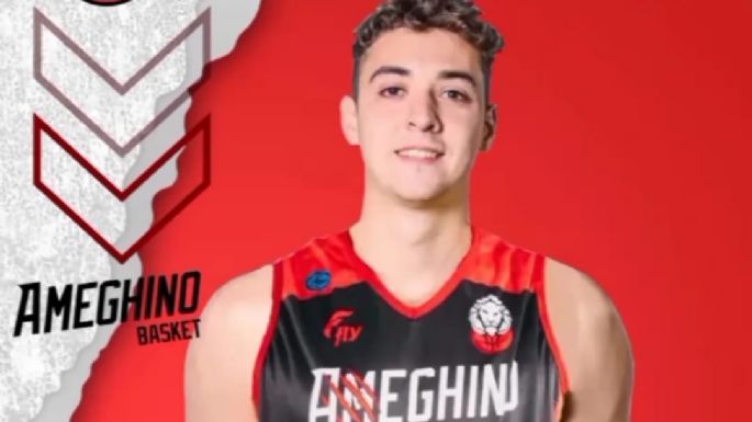 El juvenil Julián Eydallin es la nueva incorporación del club Ameghino