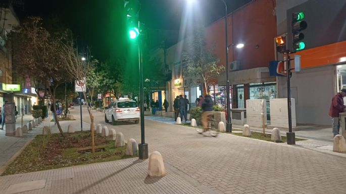 Centro Comercial a Cielo Abierto: habilitaron el tránsito en la ex-Peatonal
