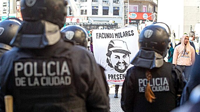 Marcha por Molares
