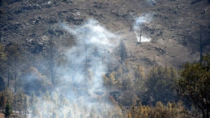 No quedan focos de incendio en la provincia