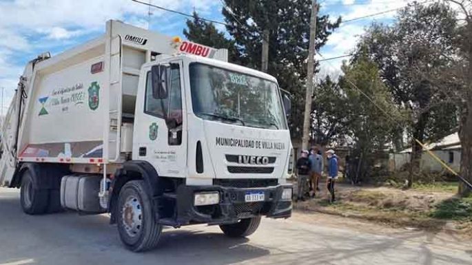 Ya llevan la basura hacia Villa María