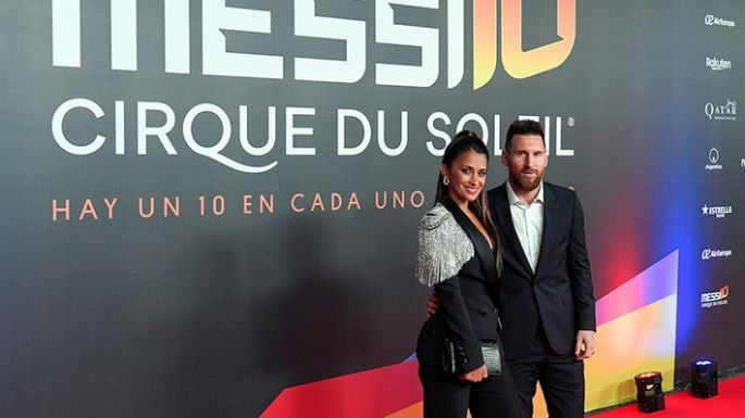 El Cirque Su Soleil montó en Rosario el escenario para el estreno de "Messi10"