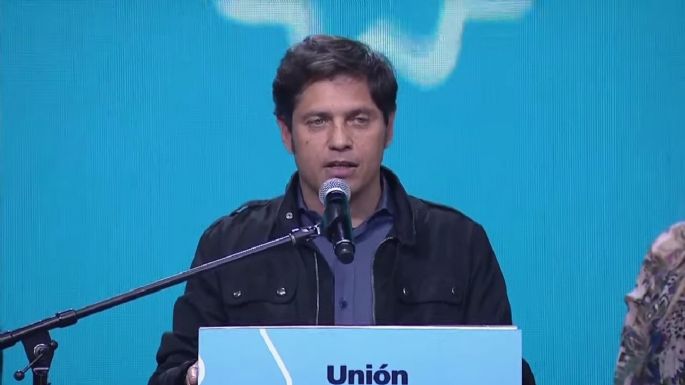 Axel Kicillof se impone en la provincia de Buenos Aires