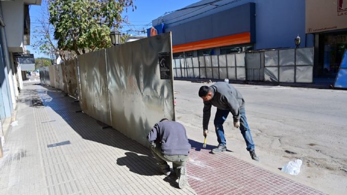 Comenzó la última etapa del Centro Comercial a Cielo Abierto
