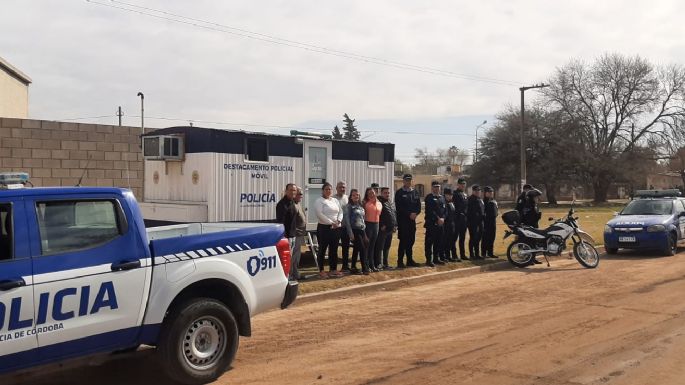 El Destacamento Policial Móvil se encuentra en barrio Los Olmos
