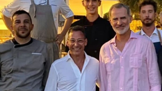 Un chef villamariense le cocinó al rey de España
