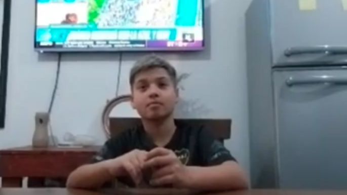 Se hizo viral el video del niño villamariense que tendrá una prueba final en Boca Juniors
