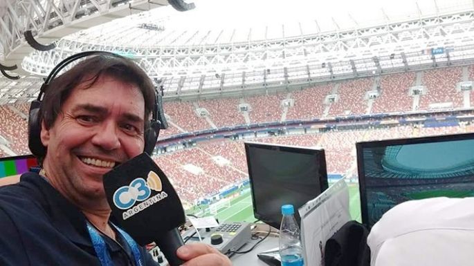 Con el Bocha Houriet, en Tío Pujio