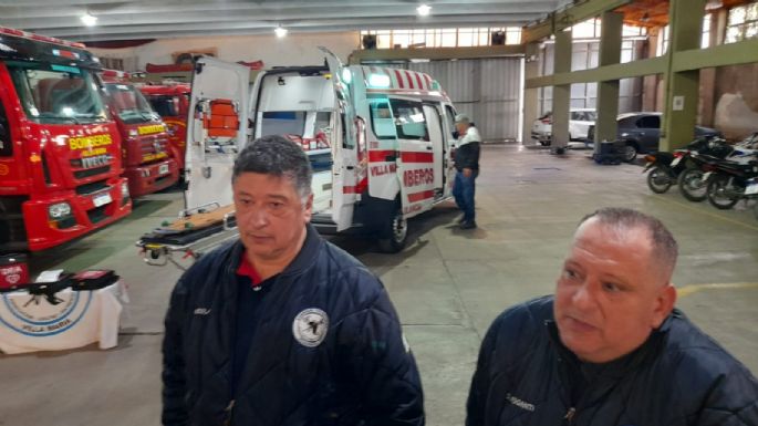 Bomberos Voluntarios presentaron una nueva unidad de ambulancia