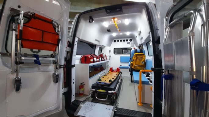 Bomberos Voluntarios presentaron una nueva unidad de ambulancia